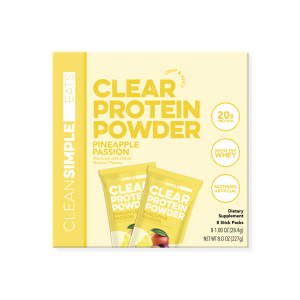 Clear Protein Powder: Pineapple Passion (8 Single Serving Stick Packs)