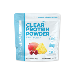 Clear Protein Powder: Fruit Punch (10 Serving)