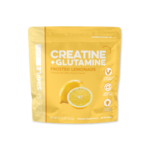 Creatine + Glutamine: Frosted Lemonade (30 Serving Bag)