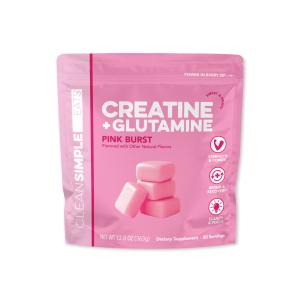 Creatine + Glutamine: Pink Burst (30 Serving Bag)
