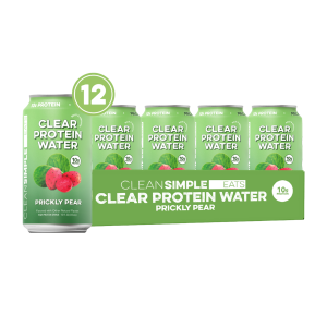Clear Protein Water: Prickly Pear (12 Oz. | 12 Pack)