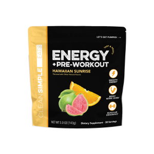 Energy + Pre-Workout: Hawaiian Sunrise (30 Servings)